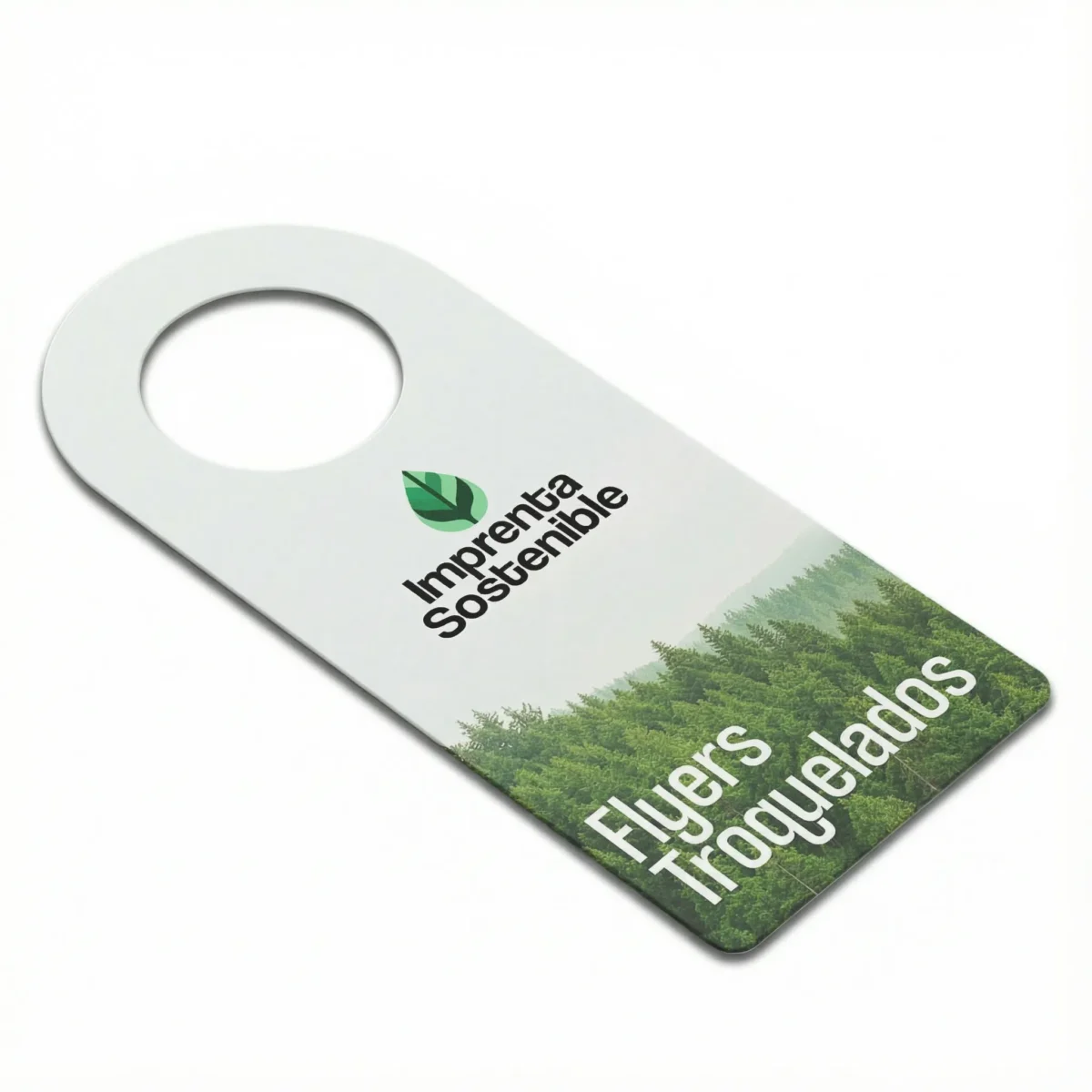 Flyers y folletos troquelados con forma personalizada