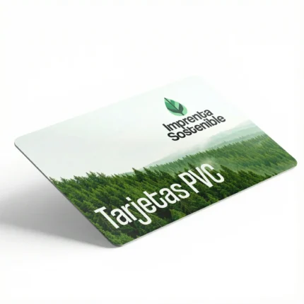 Tarjetas impresas en plástico PVC para identificación o eventos