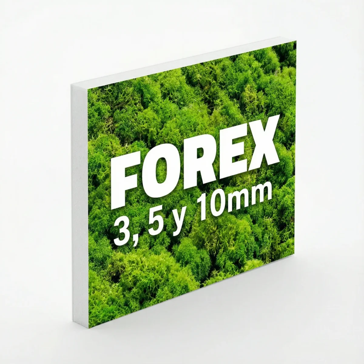 Forex impreso en PVC de 10 mm para cartelería exterior e interior